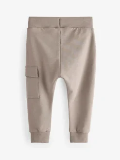 Next Khaki Green/Grey/Black Super Skinny Utility Joggers 3 Pack (3mths-7yrs)^BOY Multipacks|Jeans & Joggers