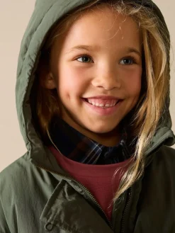 Best Next Khaki Shower Resistant Padded Parka (5-13yrs)