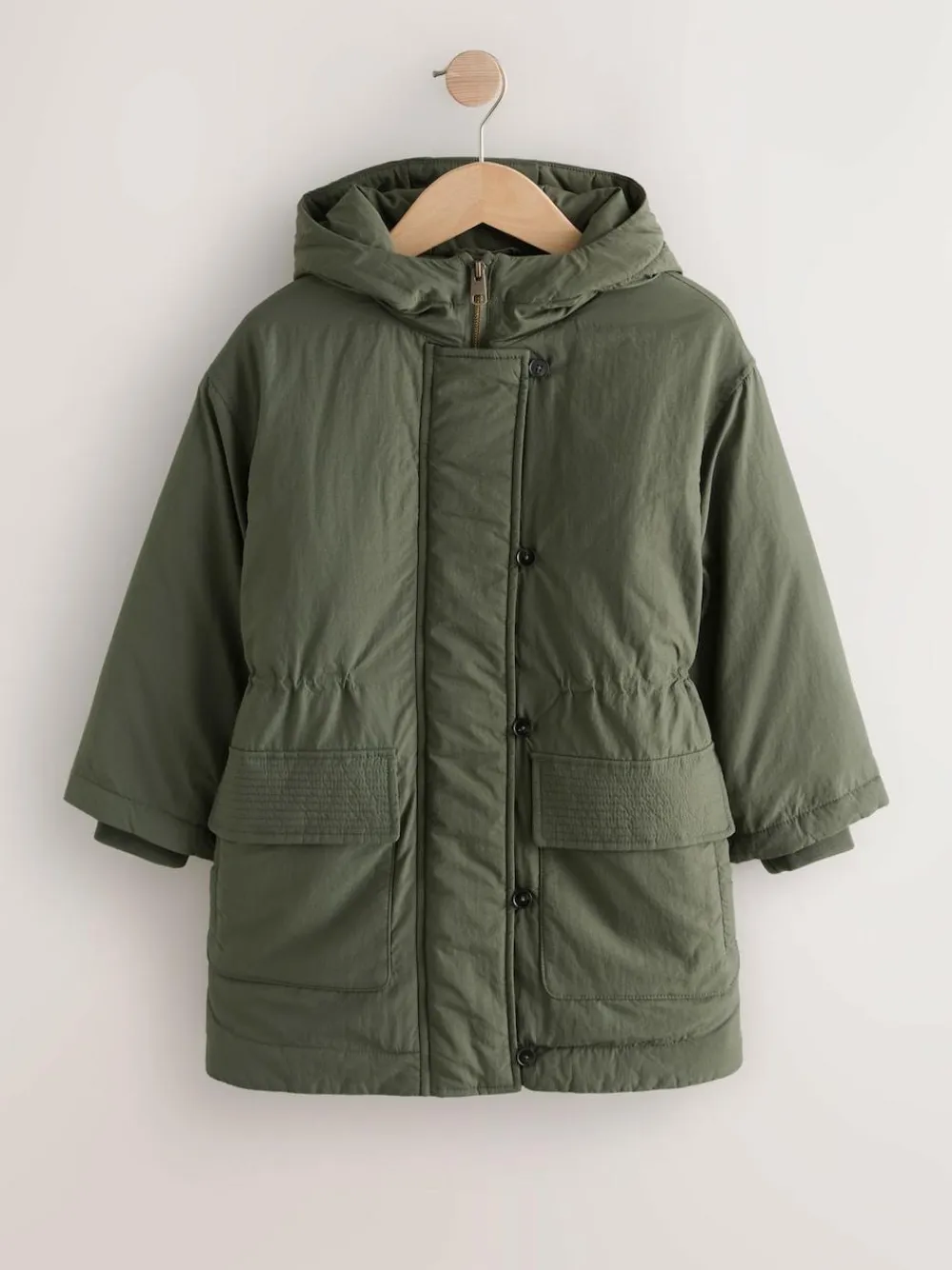 Best Next Khaki Shower Resistant Padded Parka (5-13yrs)