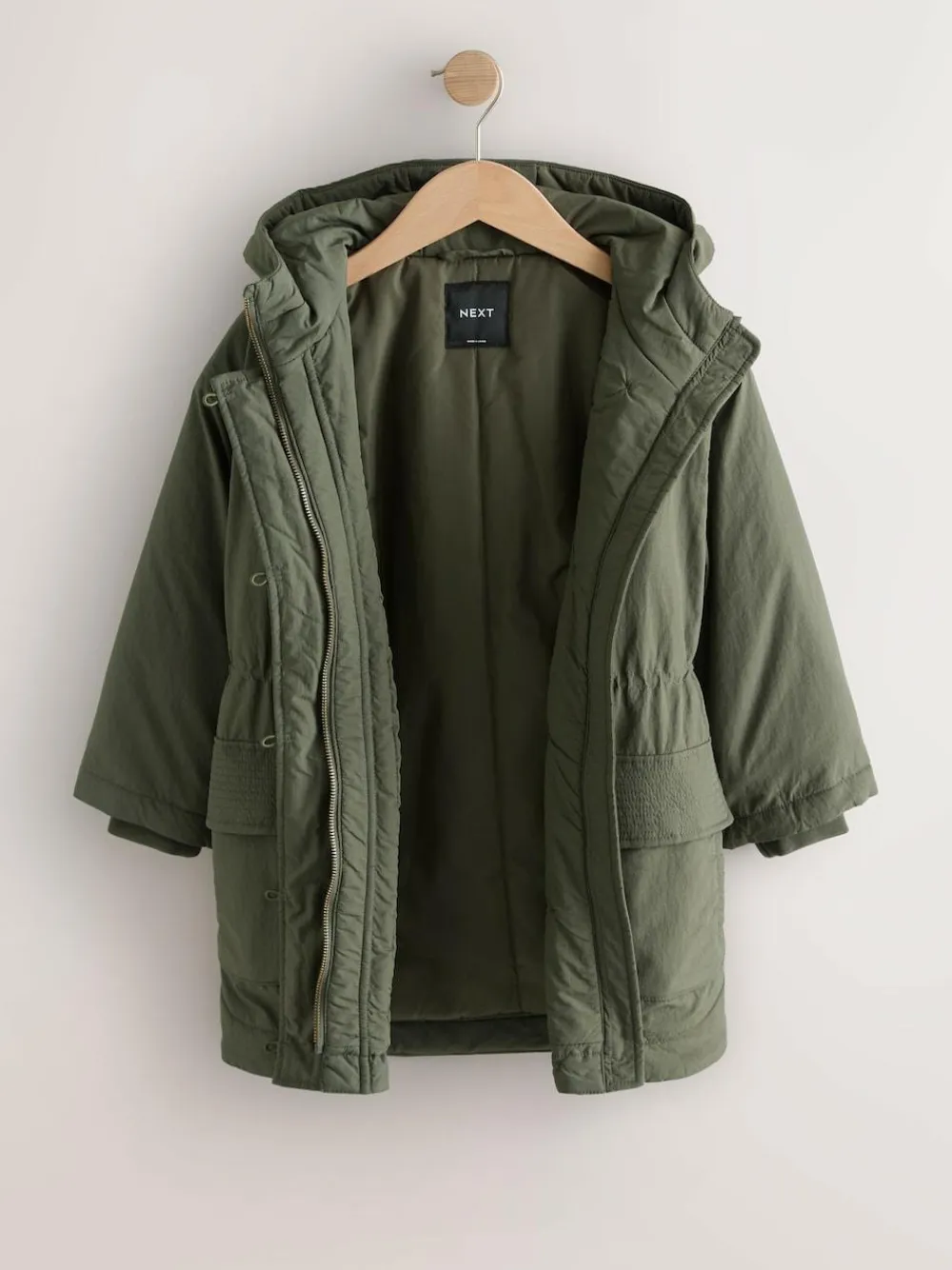 Best Next Khaki Shower Resistant Padded Parka (5-13yrs)