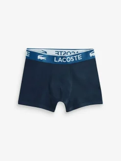 Clearance Lacoste Blue 5-Pack Solid Boxers