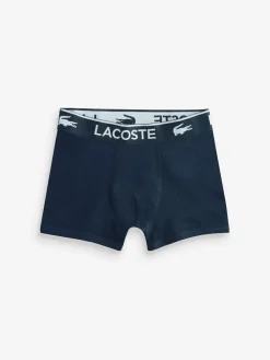 Clearance Lacoste Blue 5-Pack Solid Boxers
