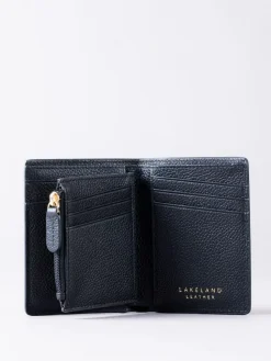 Lakeland Leather Black Newton Purse^Women Purses