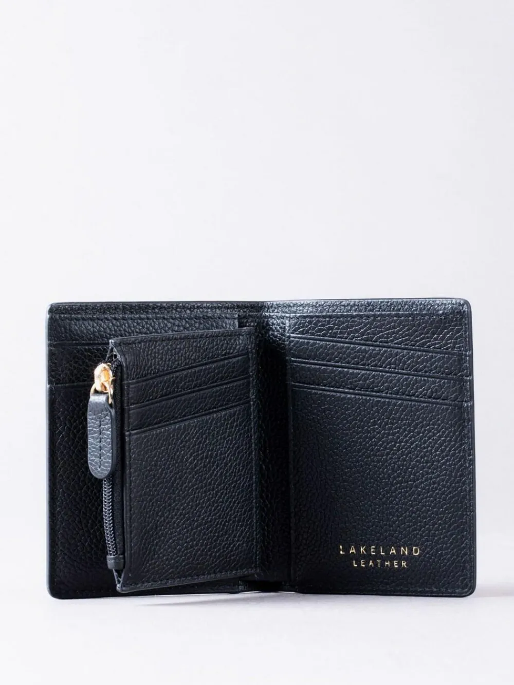 Lakeland Leather Black Newton Purse^Women Purses