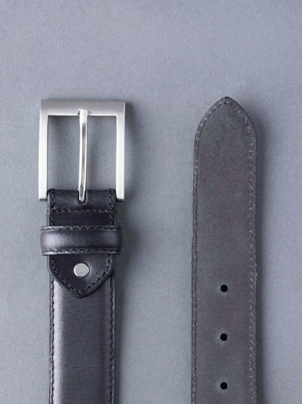Online Lakeland Leather Staveley Leather Belt Black