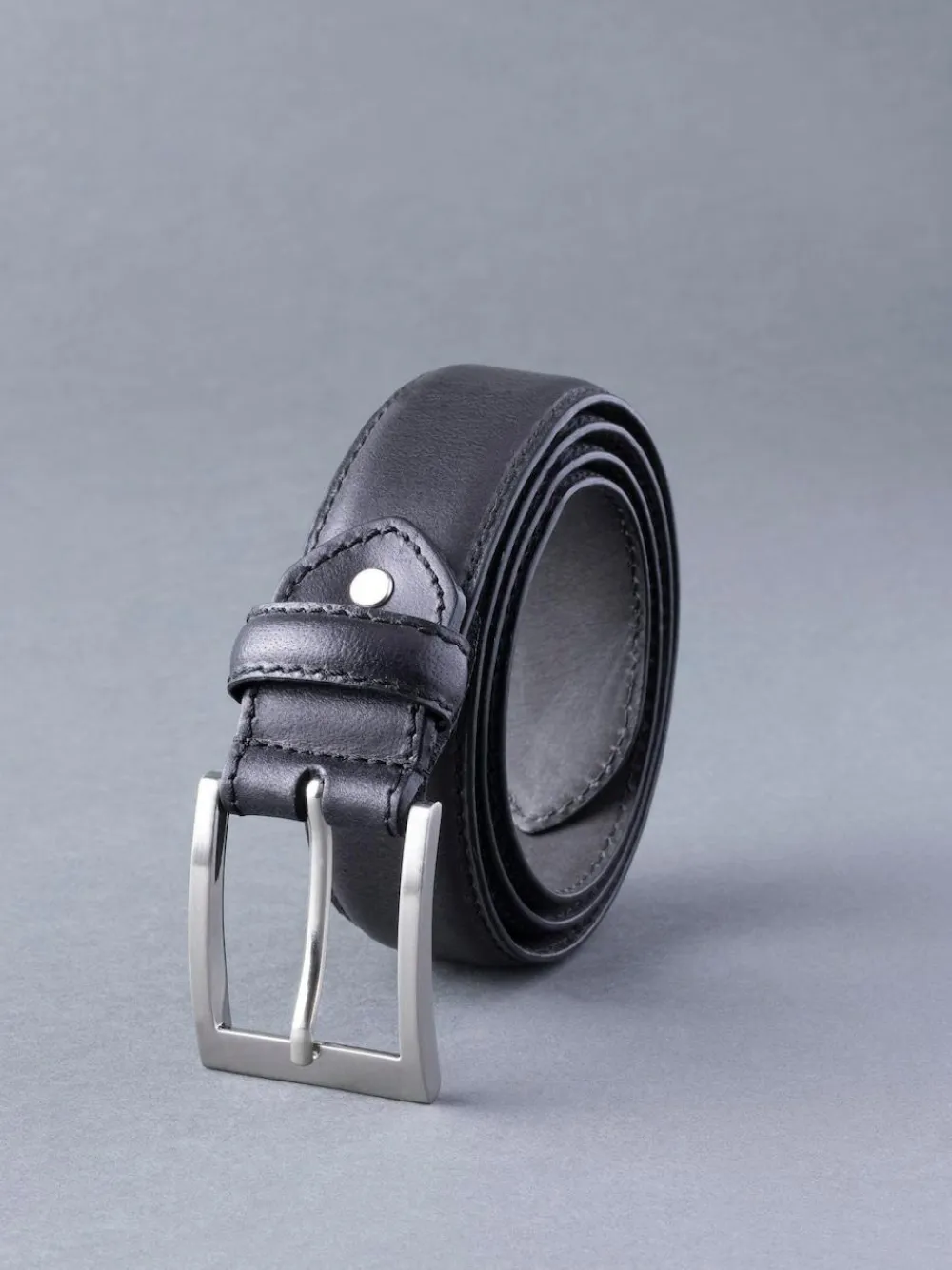 Online Lakeland Leather Staveley Leather Belt Black