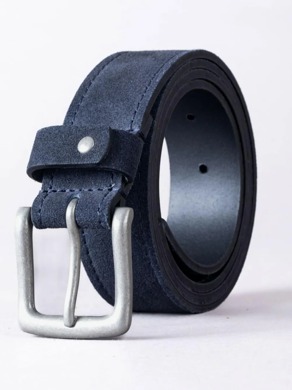 Lakeland Leather Eskin Belt Blue