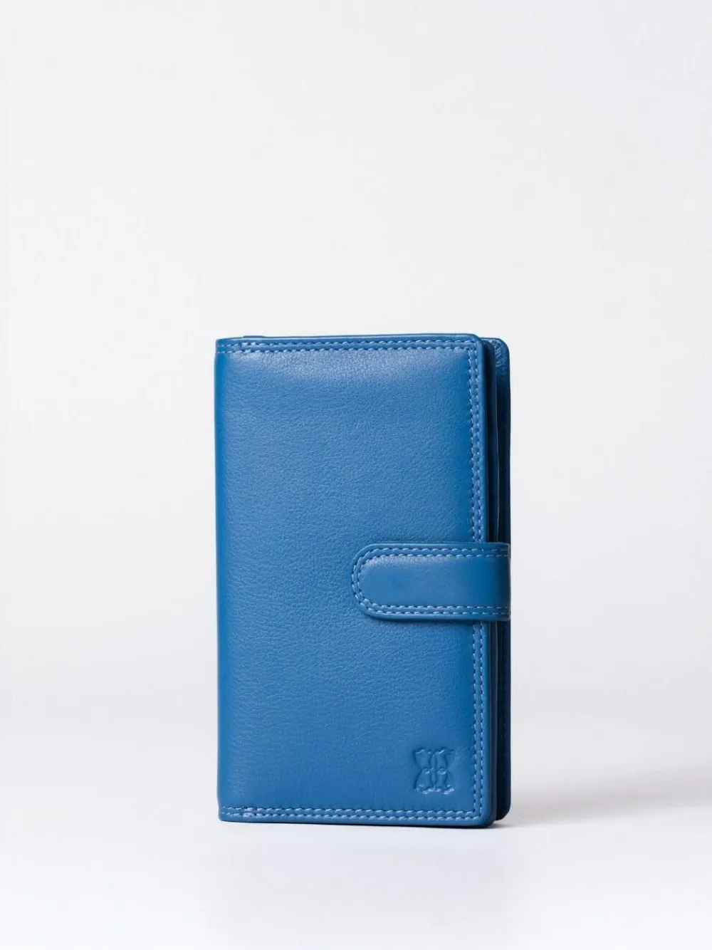 Lakeland Leather Blue Medium Tab Purse^Women Purses