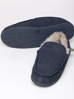 Lakeland Leather Mens Sheepskin Slip-On Moccasins^ Slippers|Slippers