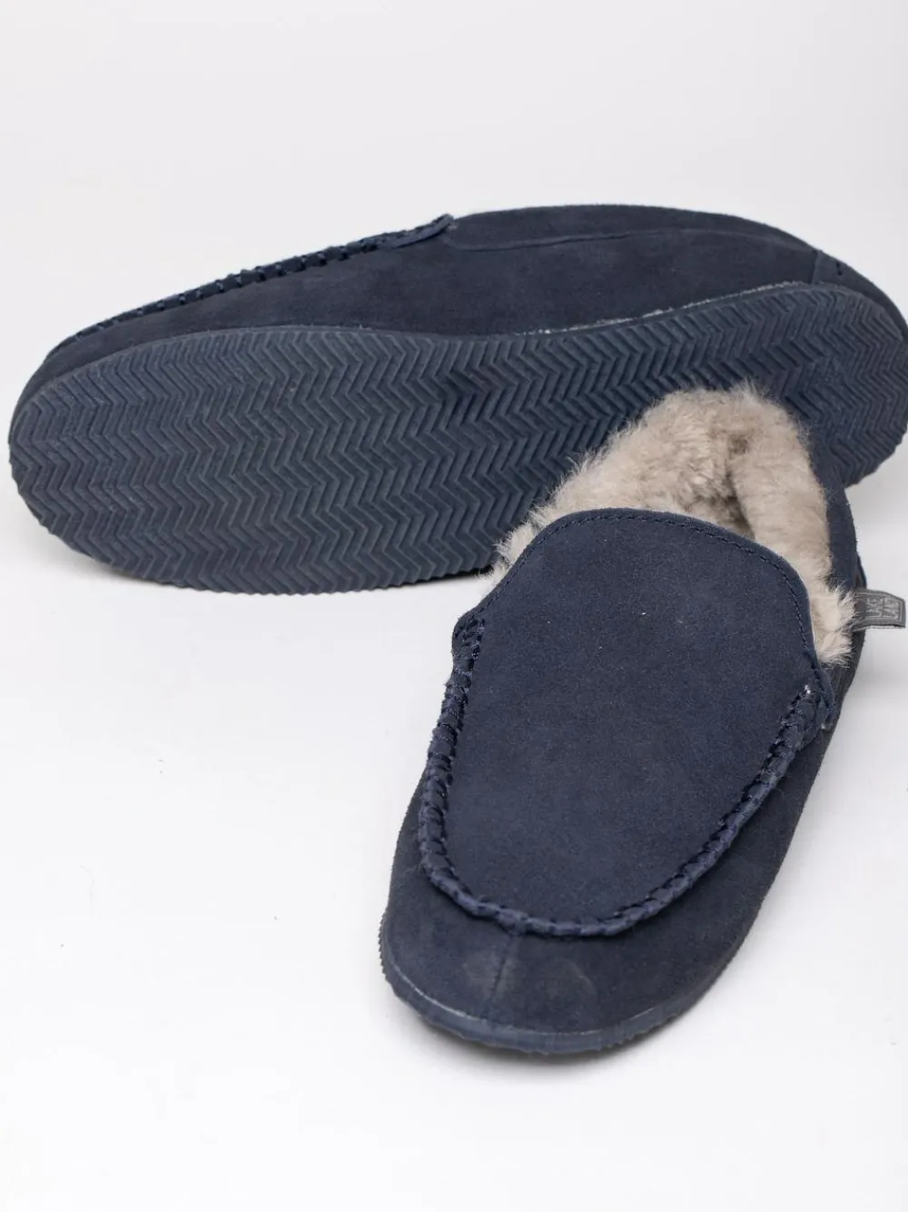 Lakeland Leather Mens Sheepskin Slip-On Moccasins^ Slippers|Slippers