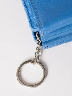 Lakeland Leather Blue Multi Pocket Coin Purse^Women Purses