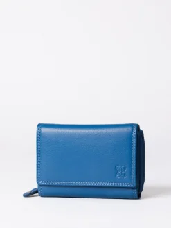 Online Lakeland Leather Blue Small Purse