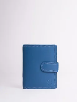 Lakeland Leather Blue Small Tab Purse^Women Purses