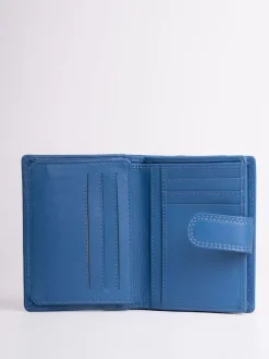 Lakeland Leather Blue Small Tab Purse^Women Purses