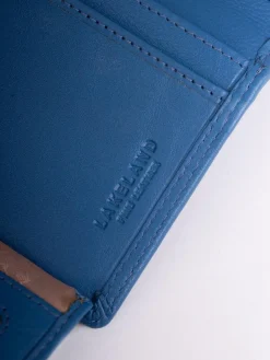 Lakeland Leather Blue Small Tab Purse^Women Purses