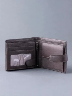 Clearance Lakeland Leather Burneside Wallet Brown