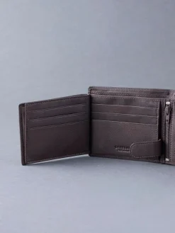 Clearance Lakeland Leather Burneside Wallet Brown