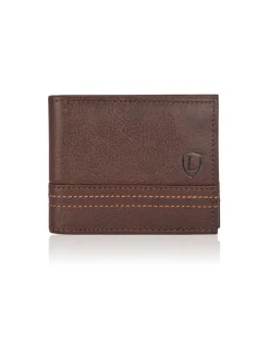 Lakeland Leather Brown Mens Keswick Wallet^ Wallets