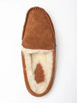Lakeland Leather Sheepskin Moccasin Slider Slippers^ Slippers|Slippers