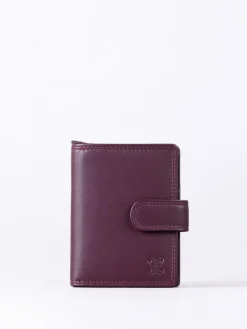 Lakeland Leather Burgundy Red Small Tab Purse^Women Purses