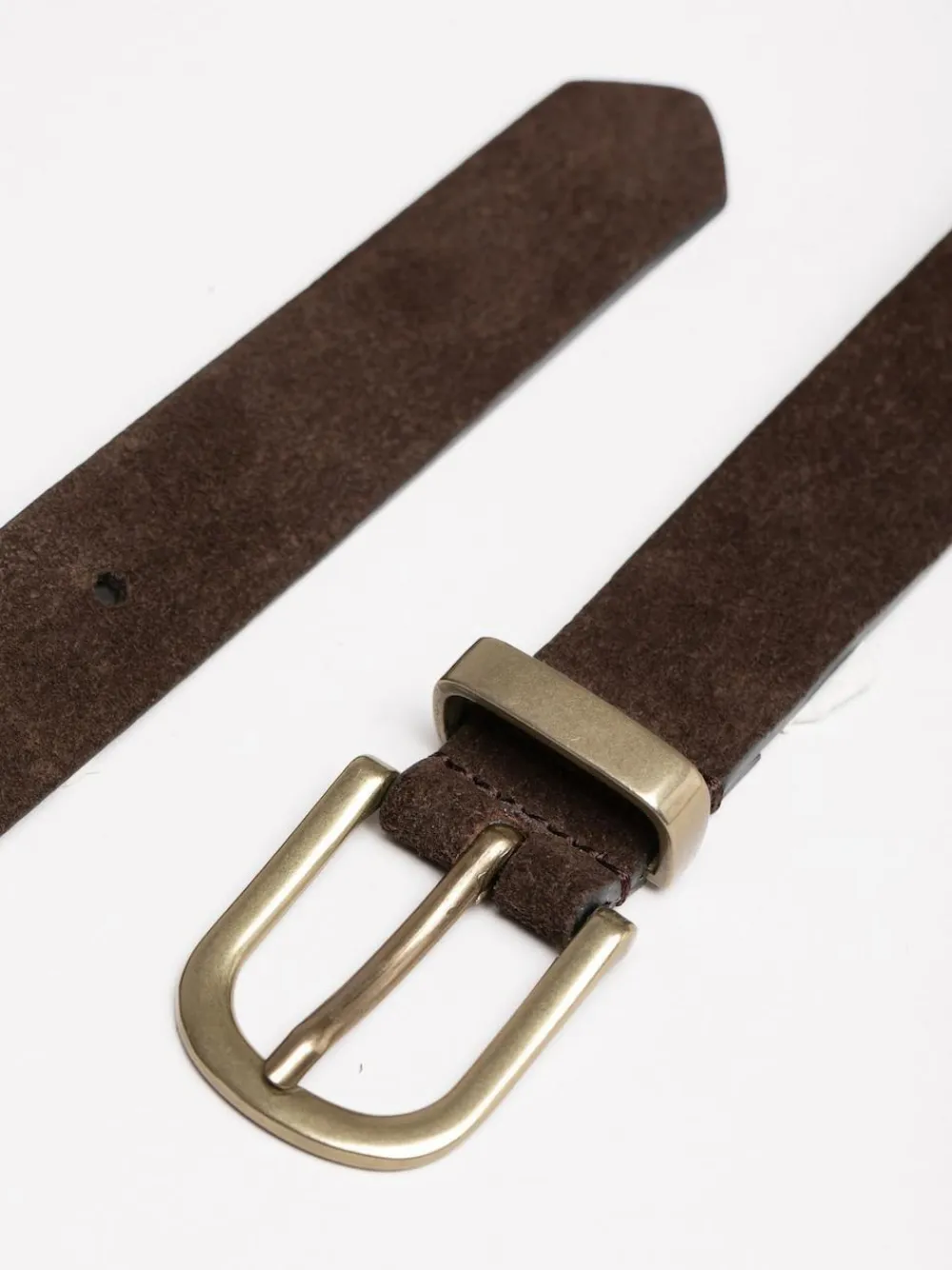 Discount Lakeland Leather Kelsick Belt Chocolate Brown