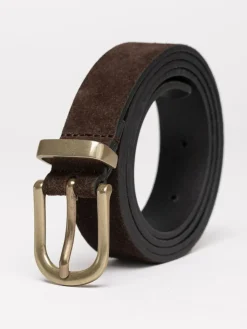 Discount Lakeland Leather Kelsick Belt Chocolate Brown