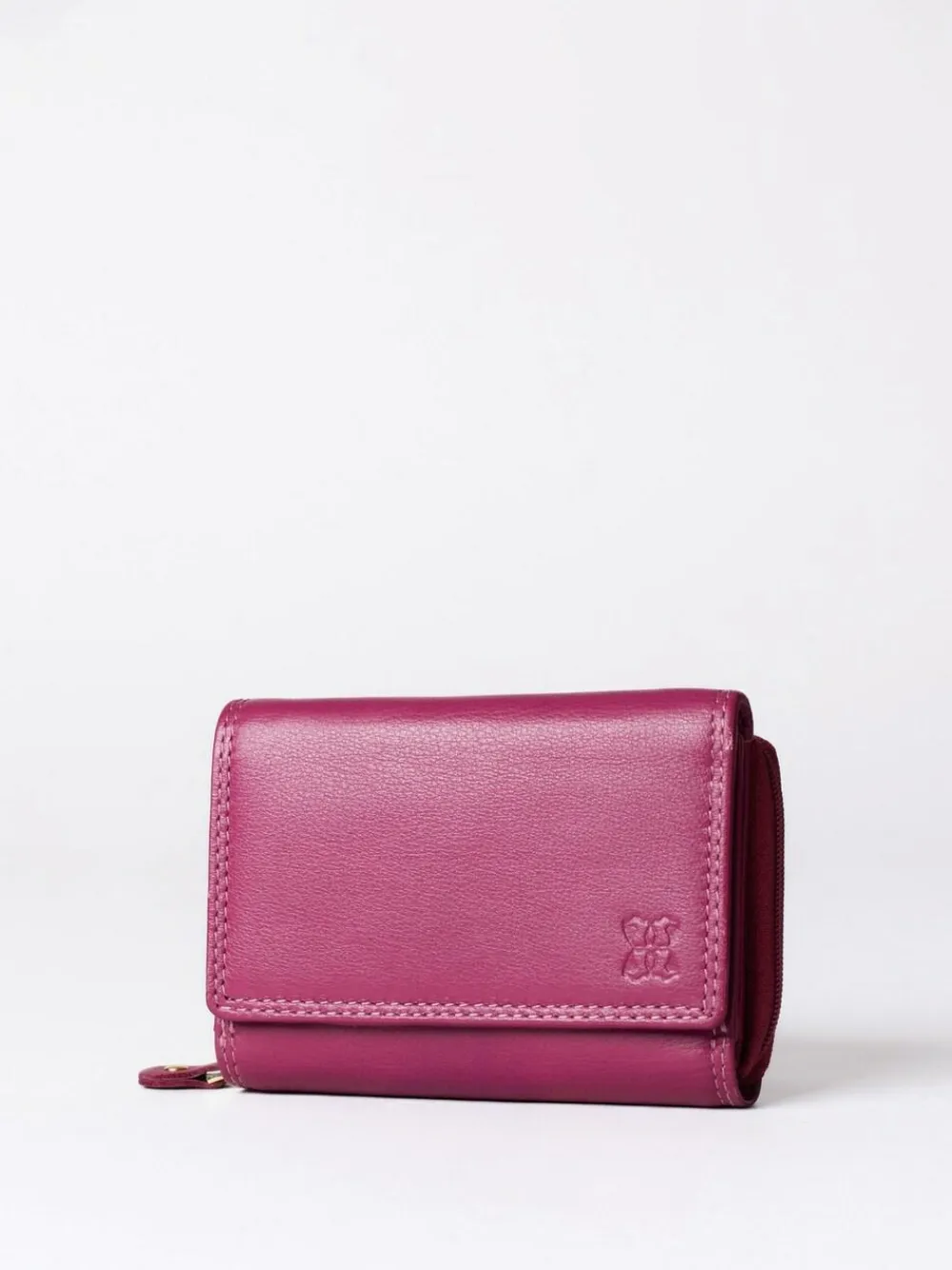 Lakeland Leather Cranberry Small Purse^Women Purses