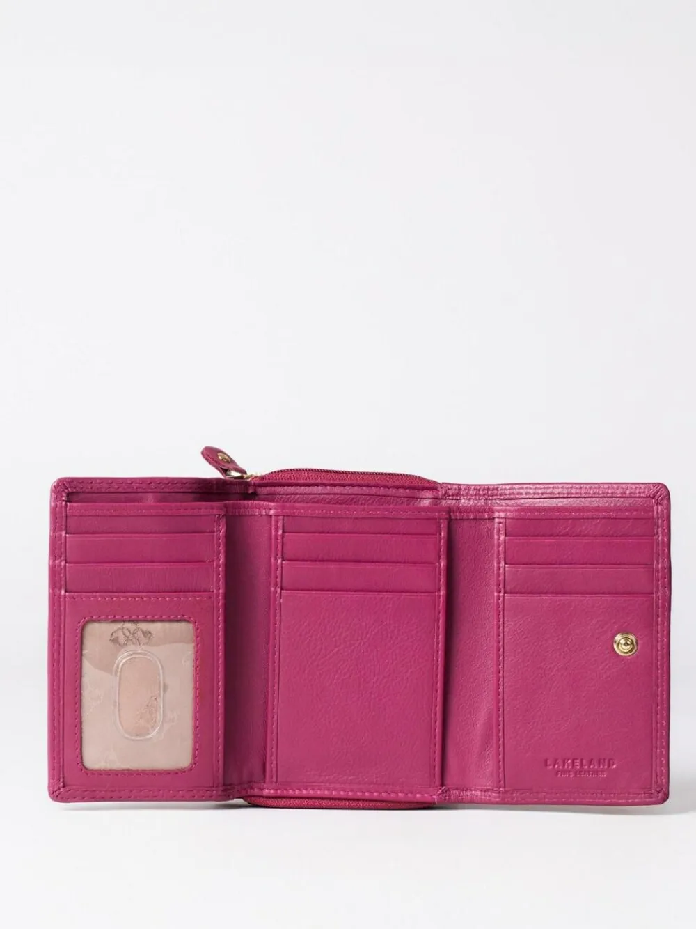 Lakeland Leather Cranberry Small Purse^Women Purses