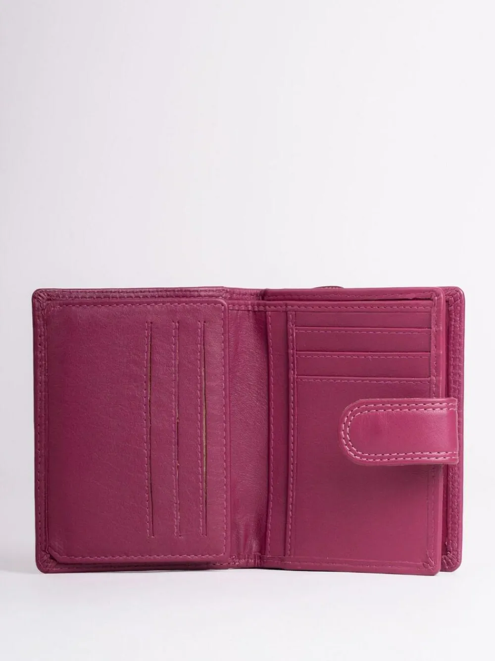 Lakeland Leather Cranberry Small Tab Purse^Women Purses