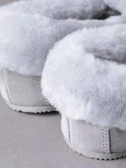 Lakeland Leather Ladies Sheepskin Moccasin Slippers^Women Slippers