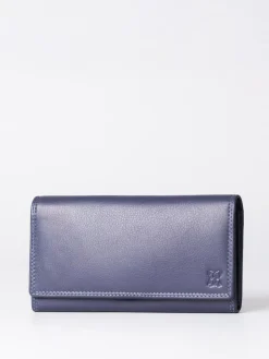 Lakeland Leather Light Purple Large Flapover Purse^Women Purses