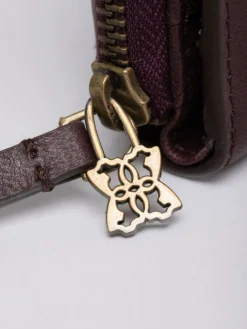 Lakeland Leather Newby Tab Purse Red