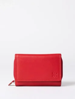 Lakeland Leather Red Small Purse