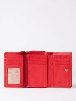 Lakeland Leather Red Small Purse