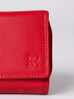 Lakeland Leather Red Small Purse