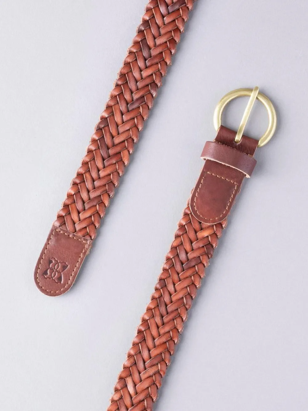 Lakeland Leather Waverton Woven Belt^Women Belts