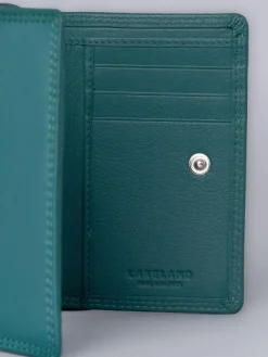 Lakeland Leather Teal Green Small Purse^Women Purses