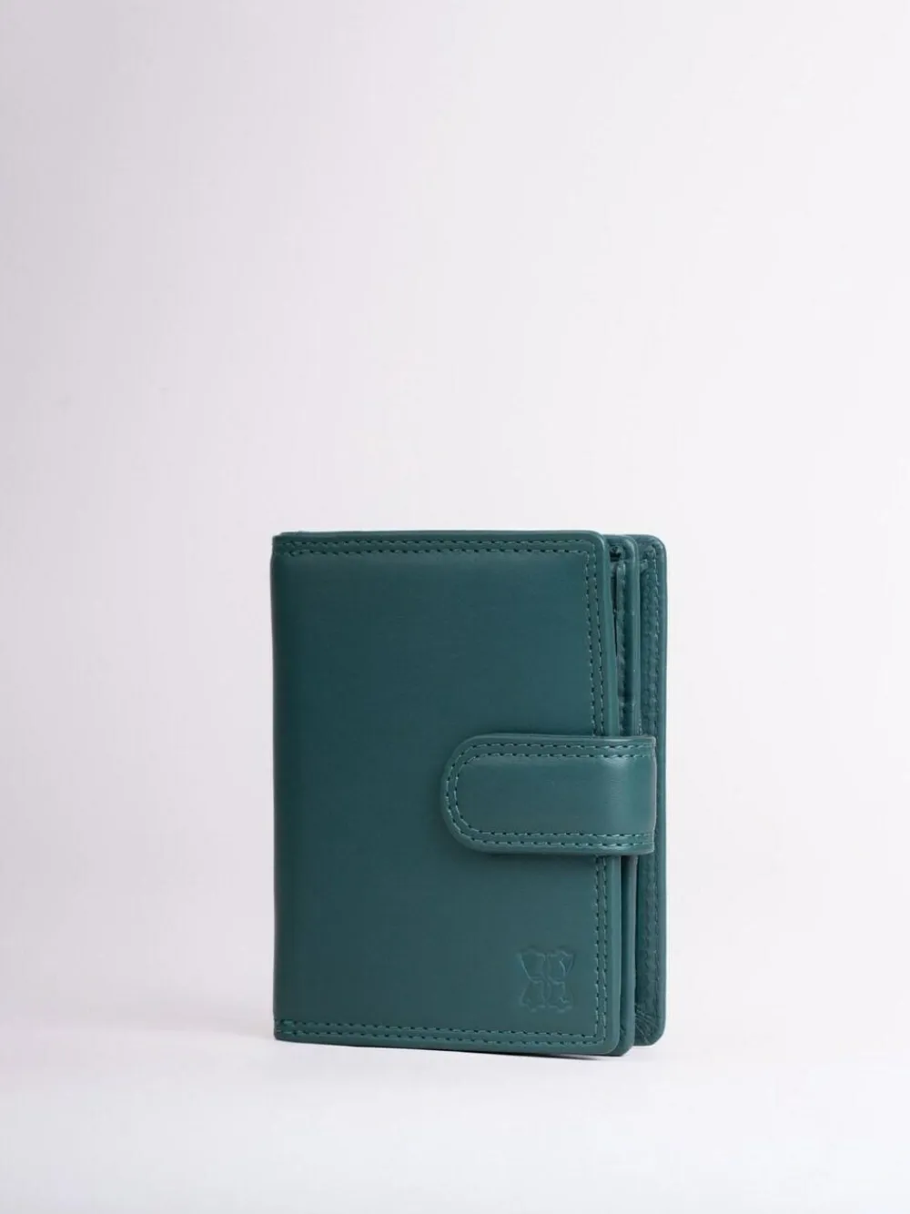 Lakeland Leather Teal Green Small Tab Purse^Women Purses