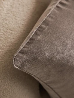 Next Latte 59 x 59cm Soft Velour Cushion^ Cushions & Throws