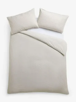 Laura Ashley Natural Ladyfern 100% Cotton Duvet Cover and Pillowcase Set^ Branded Bedlinen