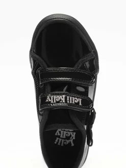 Discount Lelli Kelly Hook and Loop Trainers Black