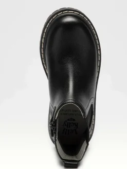 Hot Lelli Kelly Ruth Chelsea Boots Black Leather