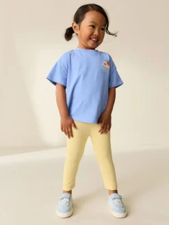 Next Lemon Yellow Jersey Leggings (3mths-7yrs)^ Pants & Leggings|Pants & Leggings