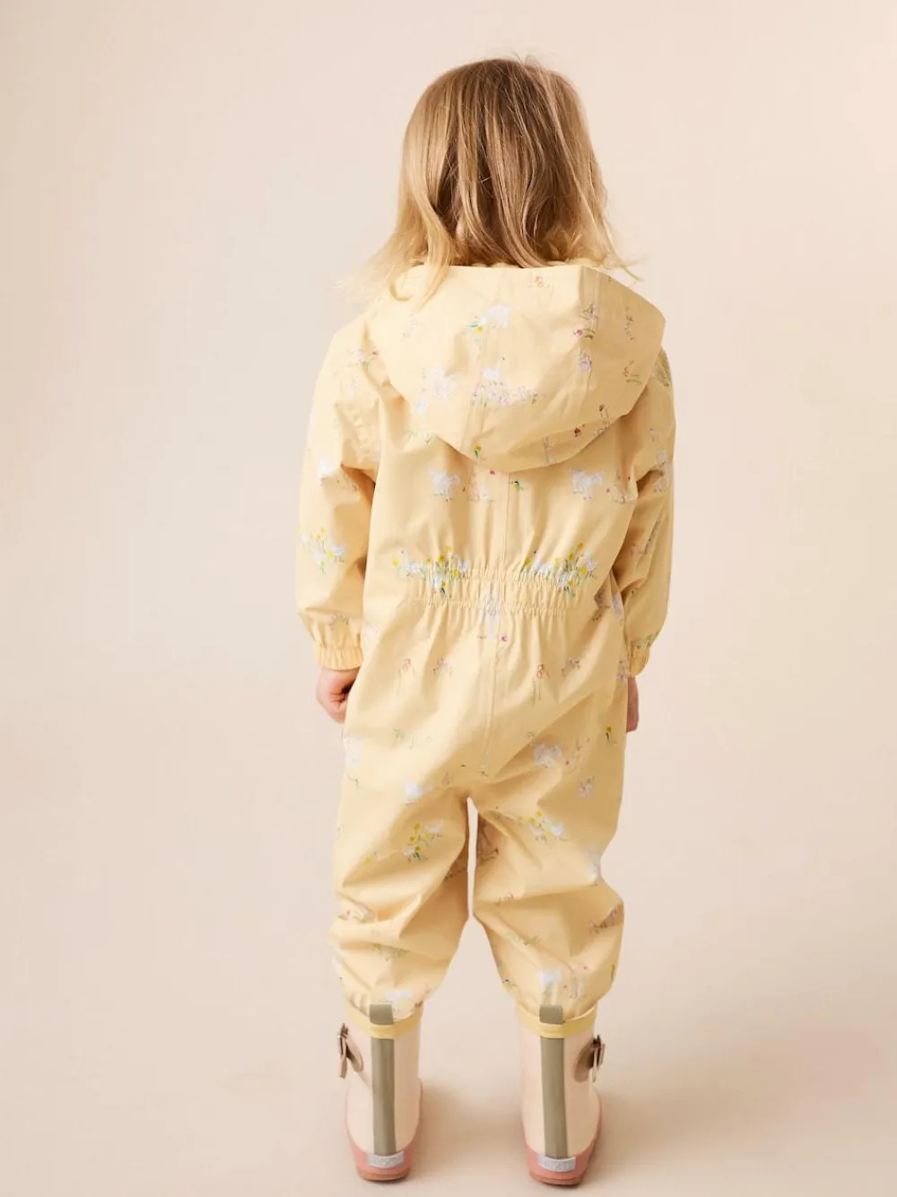 Discount Next Lemon Yellow Waterproof Printed Puddlesuit (6mths-7yrs)