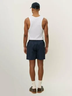 Les Deux Stan Stripe Seersucker Swim Shorts^ Swimwear