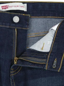 Online Levi's ® Navy 512™ Slim Fit Tapered Jeans