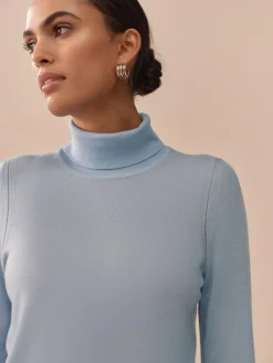 Next 100% Merino Wool N.Premium Roll Neck Jumper^Women Knitwear|Knitwear