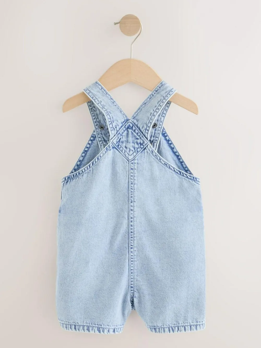 Hot Next Light Blue Denim Slouch Dungarees (3mths-7yrs)