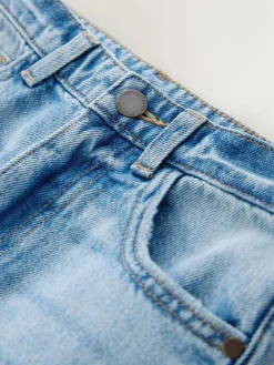 New Next Light Blue Denim Wide Fit Authentic Jeans (3-16yrs)