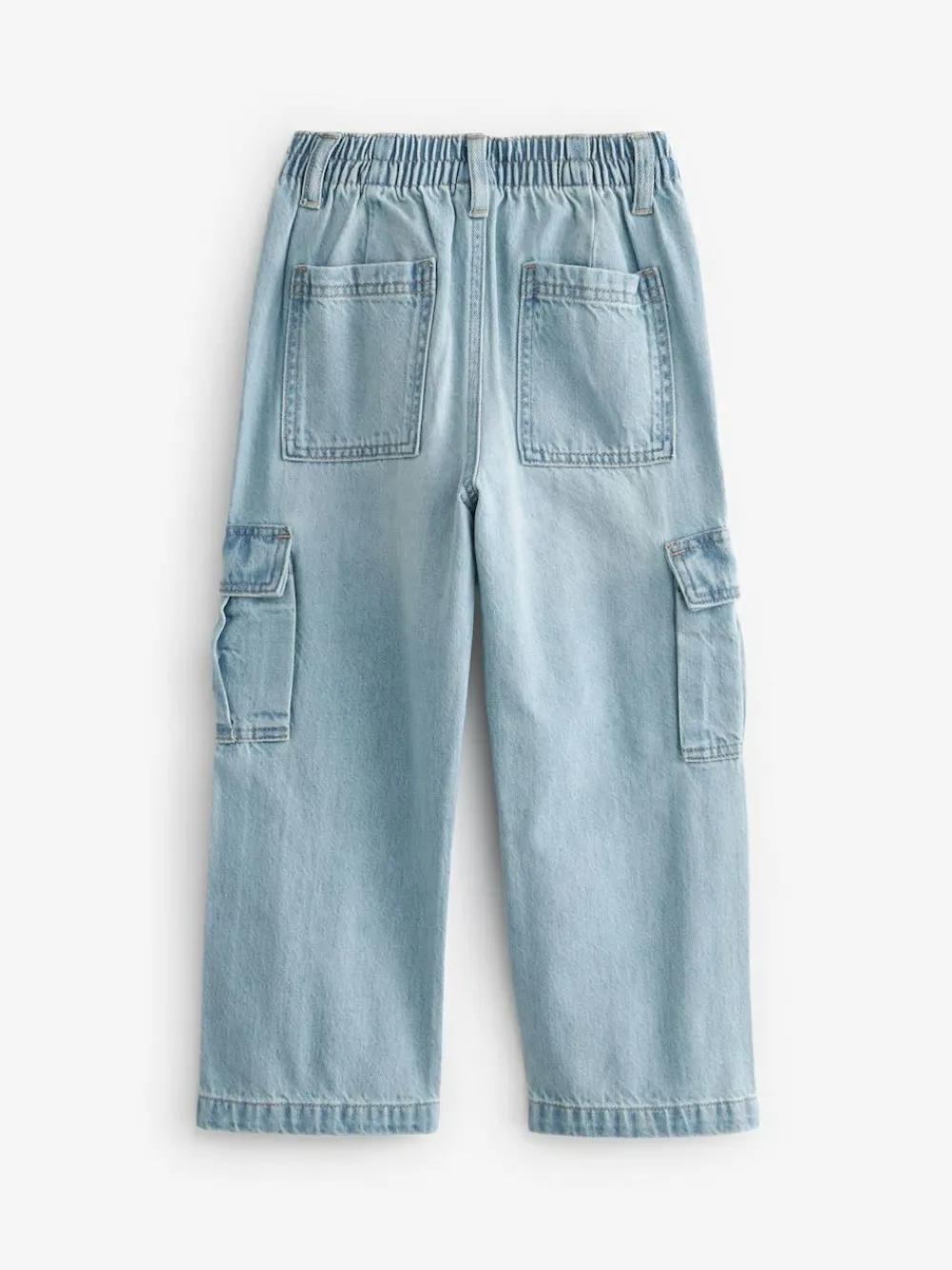 Next Wide Leg Cargo Jeans (3-16yrs)^ Jeans